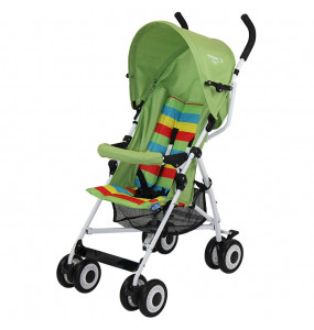 Aziamor Passeggino Happy Verde per Bambini Economico Ultra Leggero Da Viaggio 5 Kg