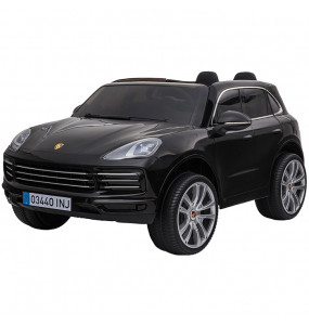 Aziamor Auto Elettrica 12V Porsche Cayenne colore Nero