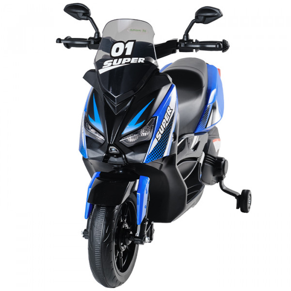 Aziamor Moto Elettrica Roadstar 12V colore Blu