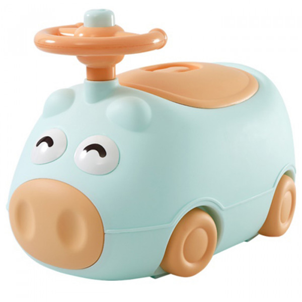 Aziamor Vasino Piggy Ergonomico Con Coperchio e Funzione Sgabello e Volante Interattivo Verde Aziamor Vasino Piggy Ergonomico Con Coperchio e Funzione Sgabello e Volante Interattivo Verde