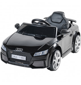 Aziamor Audi TT Auto Elettrica 12v per Bambini Colore Nero