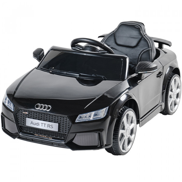 Aziamor Audi TT Auto Elettrica 12v per Bambini Colore Nero