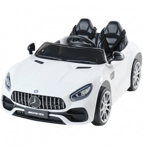 Aziamor Mercedes AMG V8 Spider GT Auto Elettrica 12v per Bambini Colore Bianca