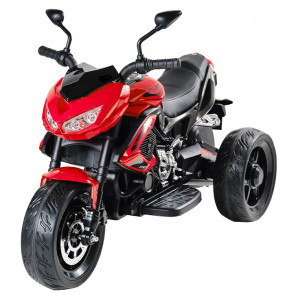 Aziamor Hodette Moto Elettrica 12v per Bambini Colore Rosso