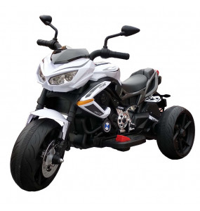 Aziamor Hodette Moto Elettrica 12v per Bambini Colore Bianco