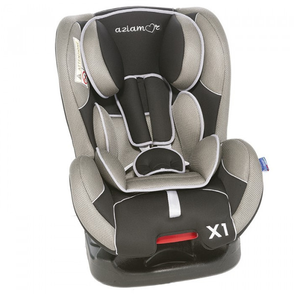 Aziamor X1 Seggiolino Auto per Bambini Universale Colore Nero