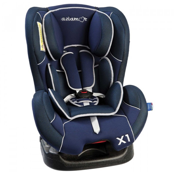 Aziamor X1 Seggiolino Auto per Bambini Universale Colore Blu