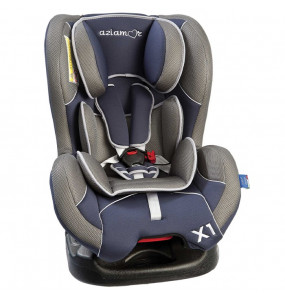 Aziamor X1 Seggiolino Auto per Bambini Universale Colore Grigio