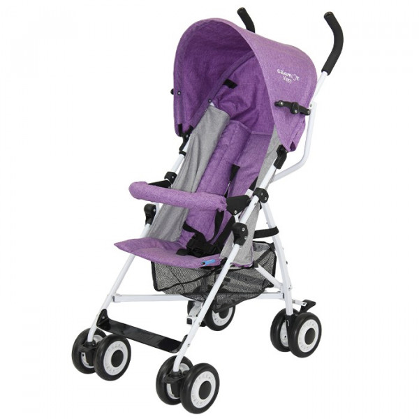 Aziamor Passeggino Happy Viola per Bambini Economico Ultra Leggero Da Viaggio 5 Kg