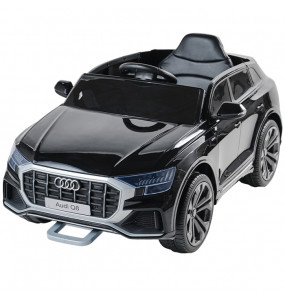 Aziamor Audi Q8 Auto Elettrica 12v per Bambini Colore Nero