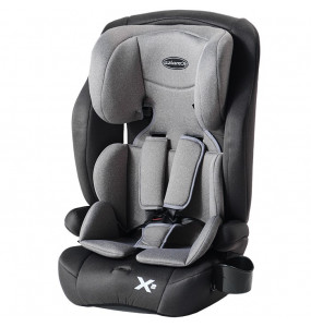 Aziamor X2 New Seggiolino Auto per Bambini Universale Colore Grigio