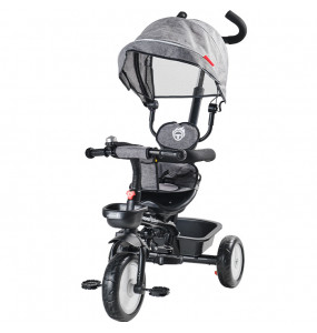 Aziamor Triciclo DesmoTrike 4 in 1 colore Grigio