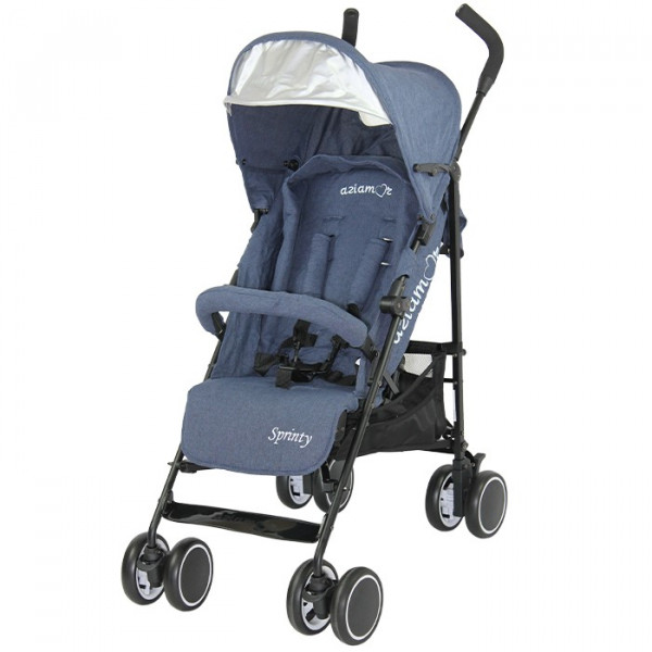 Aziamor Passeggino New Sprinty Leggero Economico Da Viaggio colore Blu