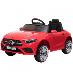 Aziamor Mercedes CLS 350 Auto Elettrica 12v per Bambini Colore Rosso