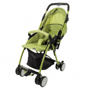 Aziamor Passeggino Spirit Reversibile Leggero Economico In alluminio Peso 3,8 Kg Colore Verde