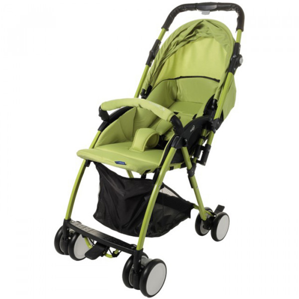 Aziamor Passeggino Spirit Reversibile Leggero Economico In alluminio Peso 3,8 Kg Colore Verde