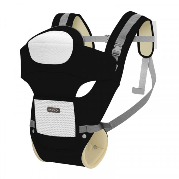Aziamor Kangaroo New Marsupio Fronte Strada e Fronte Mamma 0-15 KG Colore Nero Aziamor Kangaroo New Marsupio Fronte Strada e Fronte Mamma 0-15 KG Colore Nero