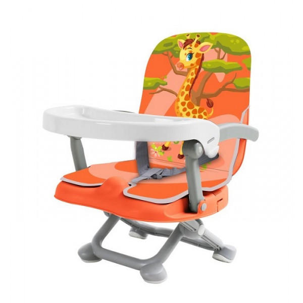 Aziamor Gnammy Rialzo Sedia Con Cover Fantasia Giraffa Colore Arancione Aziamor Gnammy Rialzo Sedia Con Cover Fantasia Giraffa Colore Arancione
