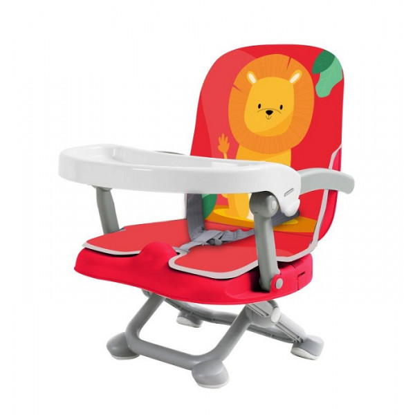 Aziamor Gnammy Rialzo Sedia Con Cover Fantasia Leone Colore Rosso