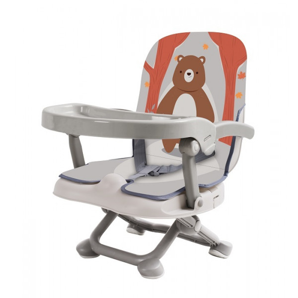 Aziamor Gnammy Rialzo Sedia Con Cover Fantasia Orso Colore Grigio Aziamor Gnammy Rialzo Sedia Con Cover Fantasia Orso Colore Grigio