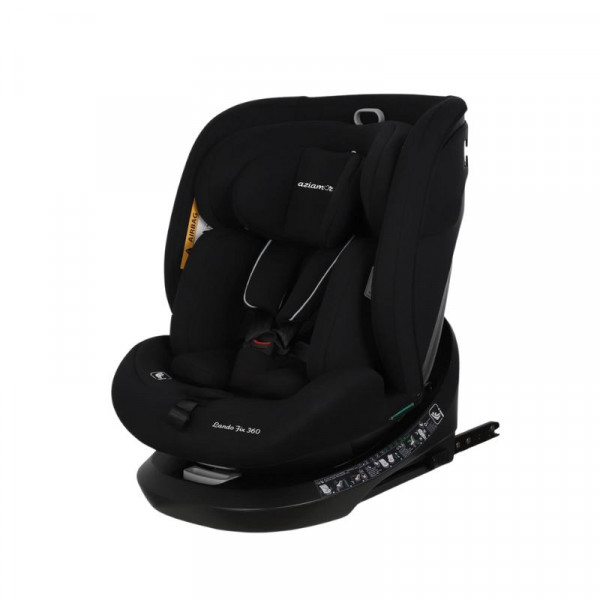 Aziamor Landofix 360 Seggiolino auto Isofix colore Nero