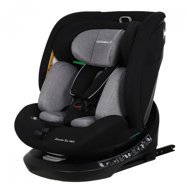 Aziamor Landofix 360 Seggiolino auto Isofix colore Grigio