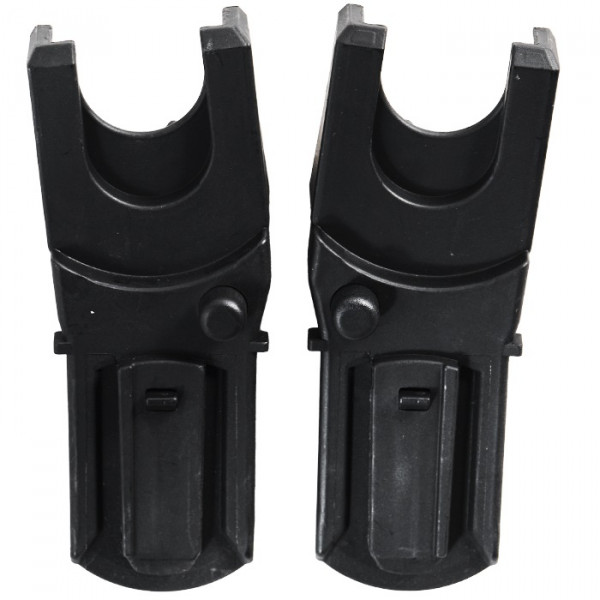 Mibb Adattatori Carrozzina Ovetto per Passeggino Level Up Colore Nero