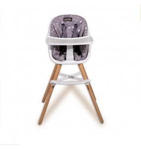 Seggiolone Pappa Evolutivo Seggiolone Pieghevole Avon - Regolabile Con Imbracatura 5 Punti E Doppio Vassoio Seggiolone Vassoio Doppio Altezza Regolabile