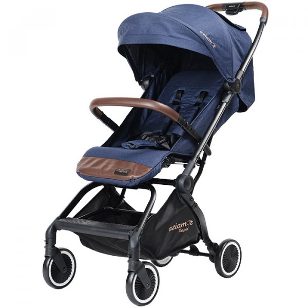 Aziamor Passeggino per Bambini Leggero Rapid 0+ colore Blu