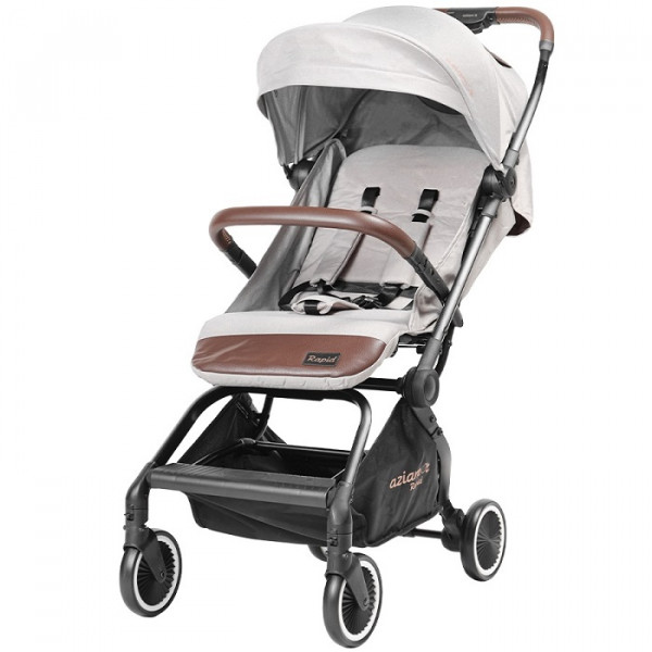 Aziamor Passeggino per Bambini Leggero Rapid 0+ colore Grigio