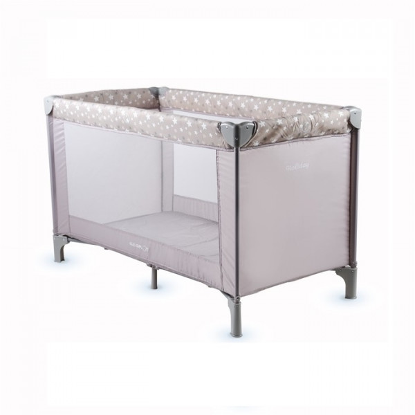Aziamor Holiday Basic Lettino Da Campeggio Viaggio colore Beige