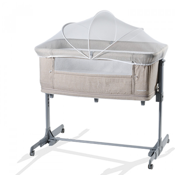 Aziamor Sleep and Play Lettino 3 in1 Con funzione Culla e Box Giochi colore Beige