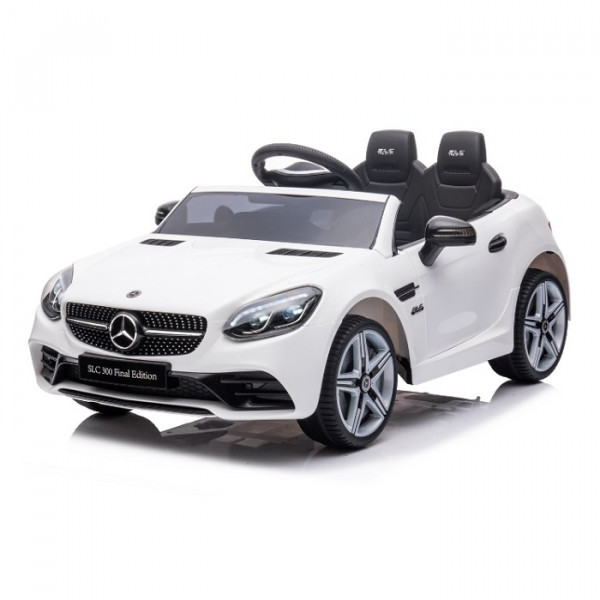 Aziamor Mercedes SLC 300 Auto Elettrica Bambini Telecomandata con Telecomando Parentale Colore Bianc Aziamor Mercedes SLC 300 Auto Elettrica Bambini Telecomandata con Telecomando Parentale Colore Bianc