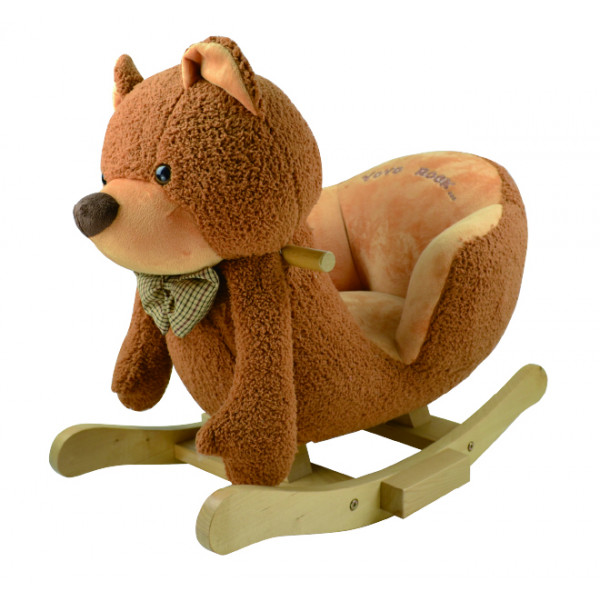 Mibb Rocky Poltroncina Dondolo Peluche Orso
