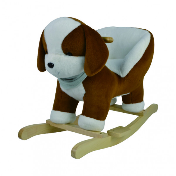 Mibb Rocky Poltroncina Dondolo Peluche Cagnolino